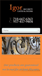 Mobile Screenshot of gates-doors.com